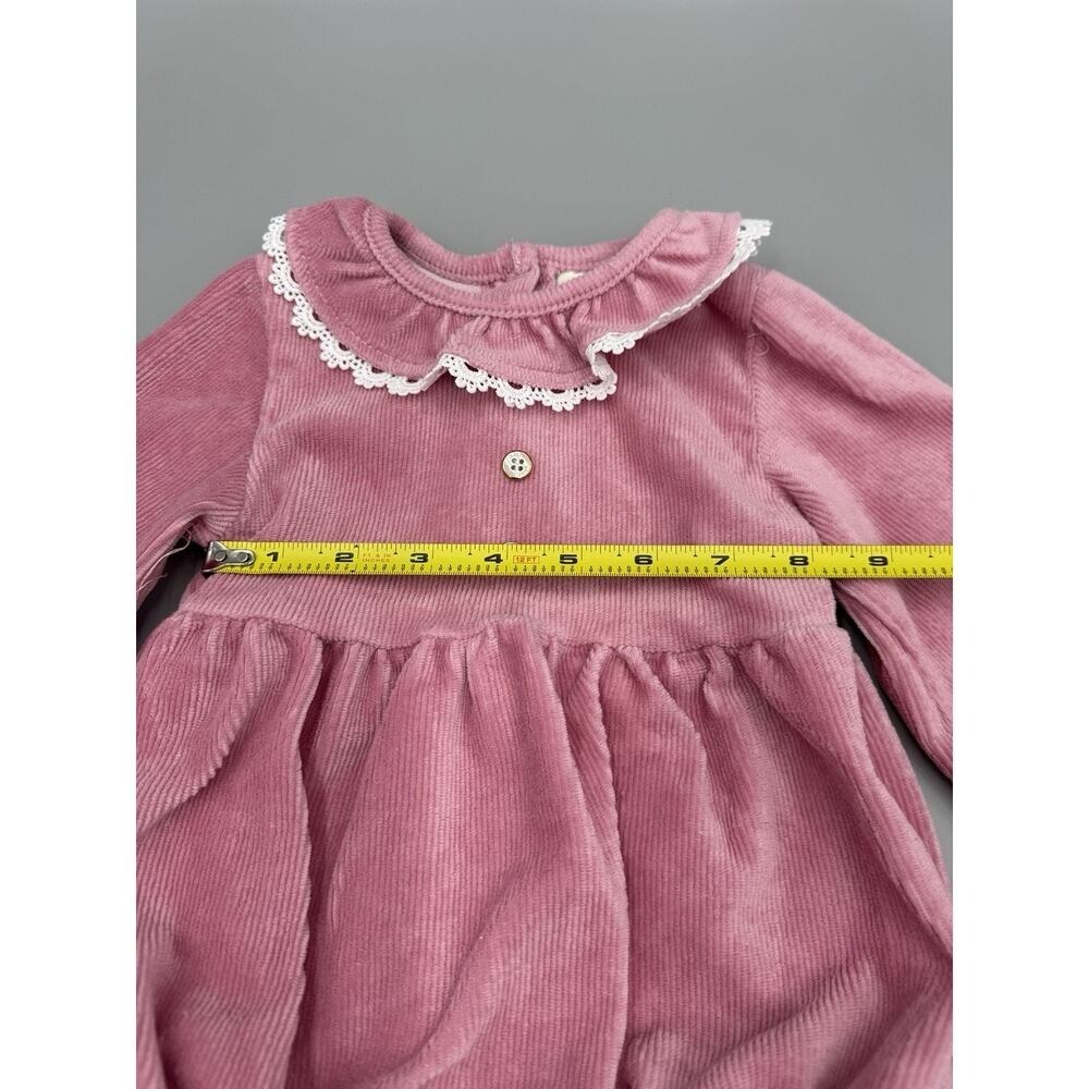 Ted Baker Girls Pink One Piece Romper Long Sleeve Size 12 Months 12M - Picture 5 of 14